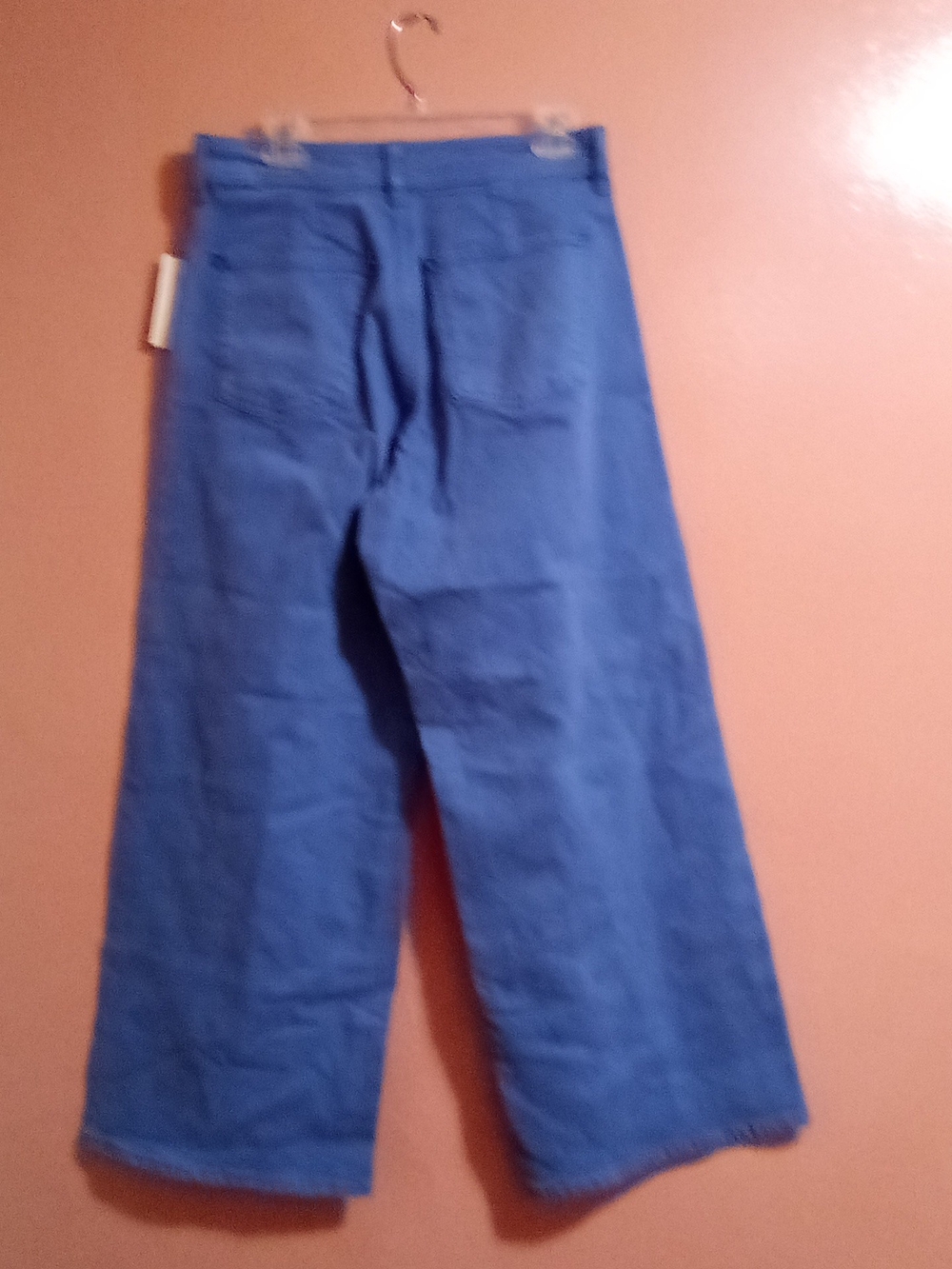 Women's Wide-Leg Pants in Blue ( Bag Q ) - Picture 2 of 3